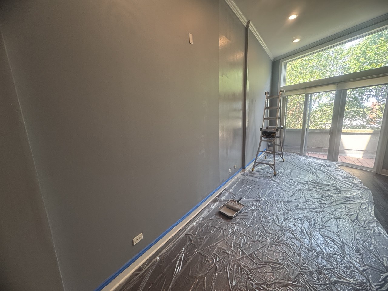 Interior painting project
